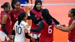 Presiden Prabowo Lepas Kontingen Asian Games 2026, Tim Bola Voli Putri Siap Bertarung