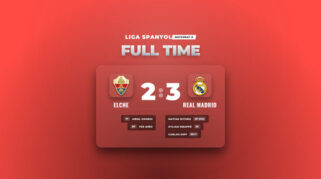 Real Madrid Raih Kemenangan Dramatis 3-2 atas Elche di Liga Spanyol