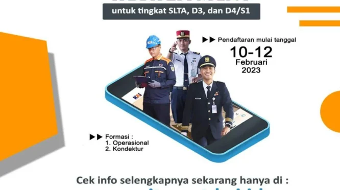 Rekrutmen PT KAI September 2026 Dibuka untuk Lulusan SMA hingga S1, Ini Posisi dan Persyaratannya