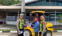 Satlantas Polres Serang Tingkatkan Keselamatan Industri dengan Edukasi Penggunaan Alat Khusus