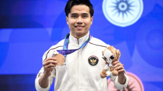 Seraf Naro Sumbang Medali Perunggu Pertama untuk Indonesia di Asian Games 2026