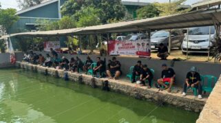 Wartawan Banten Rayakan HUT RI ke-81 dengan Lomba Mancing dan Tangkap Ikan