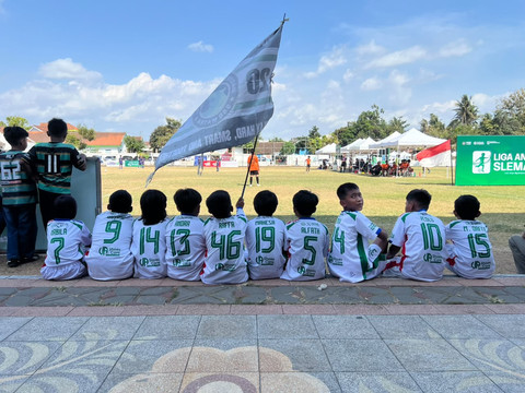 500 Pemain dari 25 Tim Ikuti Liga Anak Sleman, Ada 3 Pesepak Bola Putri