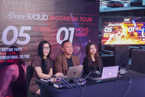 Above30Club Luncurkan Tur Nostalgia di Lima Kota Besar Indonesia