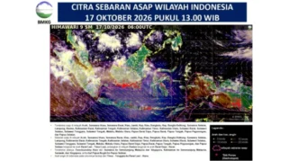Asap Karhutla Menjauh dari Jabodetabek