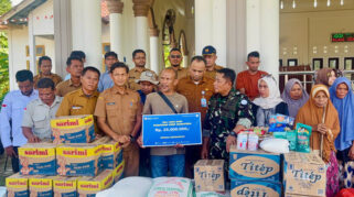 Bantuan Tali Asih Diberikan kepada 31 KK Terdampak Banjir di Pidie Jaya