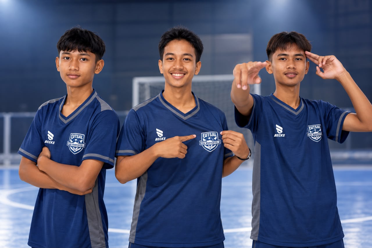 Becks Apparel Dukung Tim Futsal SMK Yuppentek 1 di JSL 2026