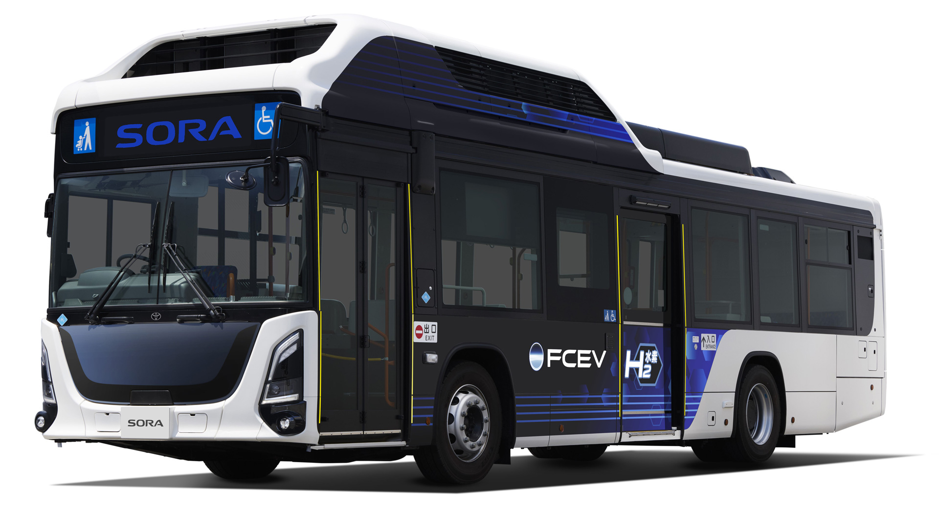 Bus Listrik Hidrogen Toyota Sora Bisa Tempuh Jarak 300 Km