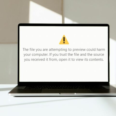Cara Mengatasi Pesan ‘The File You Are Attempting to Preview Could Harm Your Computer’