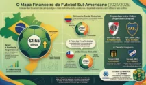 Dampak Dominasi Finansial Klub Brasil di Liga Sepak Bola Amerika Selatan