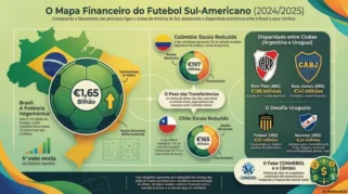 Dampak Dominasi Finansial Klub Brasil di Liga Sepak Bola Amerika Selatan