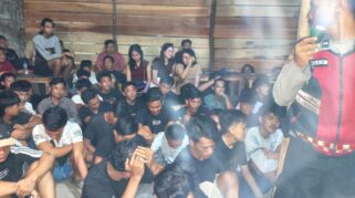 Dini Hari 42 Polisi Gerebek Kafe di Lahat, 9 Orang Diamankan dan 12 Paket Diduga Ekstasi Disita