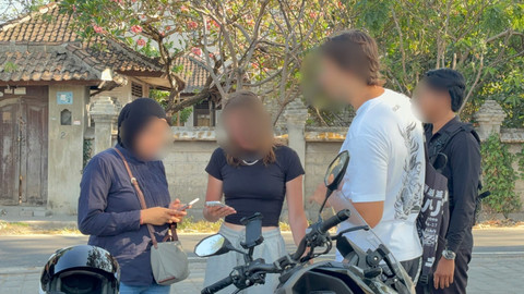 Dua WNA Ditangkap karena Kursus Mengemudi Motor Ilegal di Bali