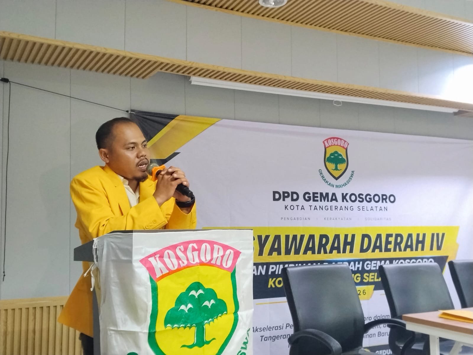 Farid Maulana Putra Terpilih sebagai Ketua DPD Gema Kosgoro Kota Tangerang Selatan