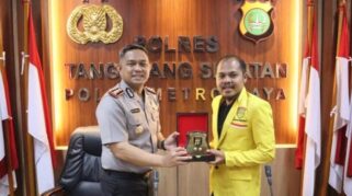 Gema Kosgoro Tangsel Apresiasi Kinerja Kapolres AKBP Boy Jumalolo dalam Menjaga Kamtibmas
