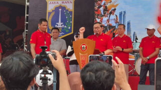 Gubernur DKI Jakarta Pramono Anung Resmikan Festival Olahraga Rakyat di Jakarta