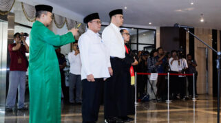 Gus Ipul Lantik M Hasan Chabibie sebagai Sekjen Kemensos