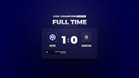 Hasil Liga Champions: Inter Amankan Kemenangan 1-0 atas Shaktar