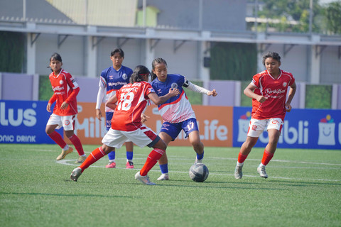 HYDROPLUS Soccer League 2026-27: 110 Tim dari Lima Kota Unjuk Bakat Sepak Bola Wanita