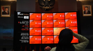 IHSG Sesi I Melemah 0,55 Persen di Level 6.158