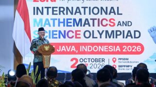 IMSO Ke-23 Digelar di Indonesia, 404 Murid dari 23 Negara Adu Kemampuan Matematika dan Sains