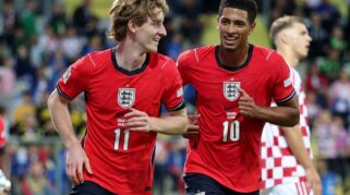 Inggris Raih Kemenangan Telak 7-0 atas Kroasia di UEFA Nations League