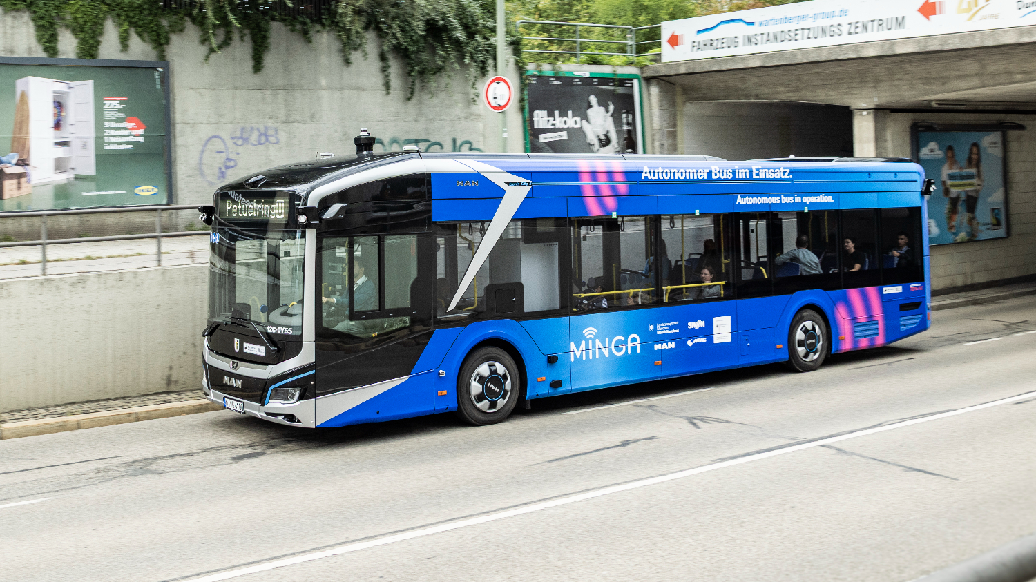 Inovasi Bus Listrik Otonom MAN Lion’s City 12 E Berteknologi LiDAR di Munich