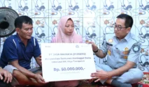 Jasa Raharja Salurkan Santunan Untuk Tiga Ahli Waris Korban KM Virgo