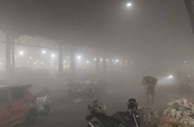 Kabut Asap Kembali Kepung Palembang Kamis Malam, 4 Wilayah Masuk Level Bahaya