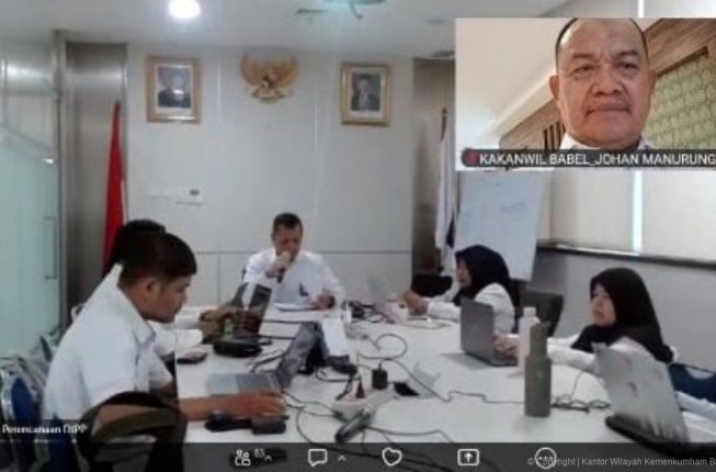 Kanwil Kemenkum Babel Perkuat Fasilitasi Perencanaan Pembentukan Perda