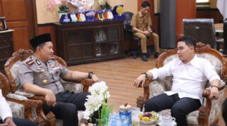 Kapolres Mojokerto AKBP Raden Erik Jalin Sinergi dengan Bupati Mojokerto