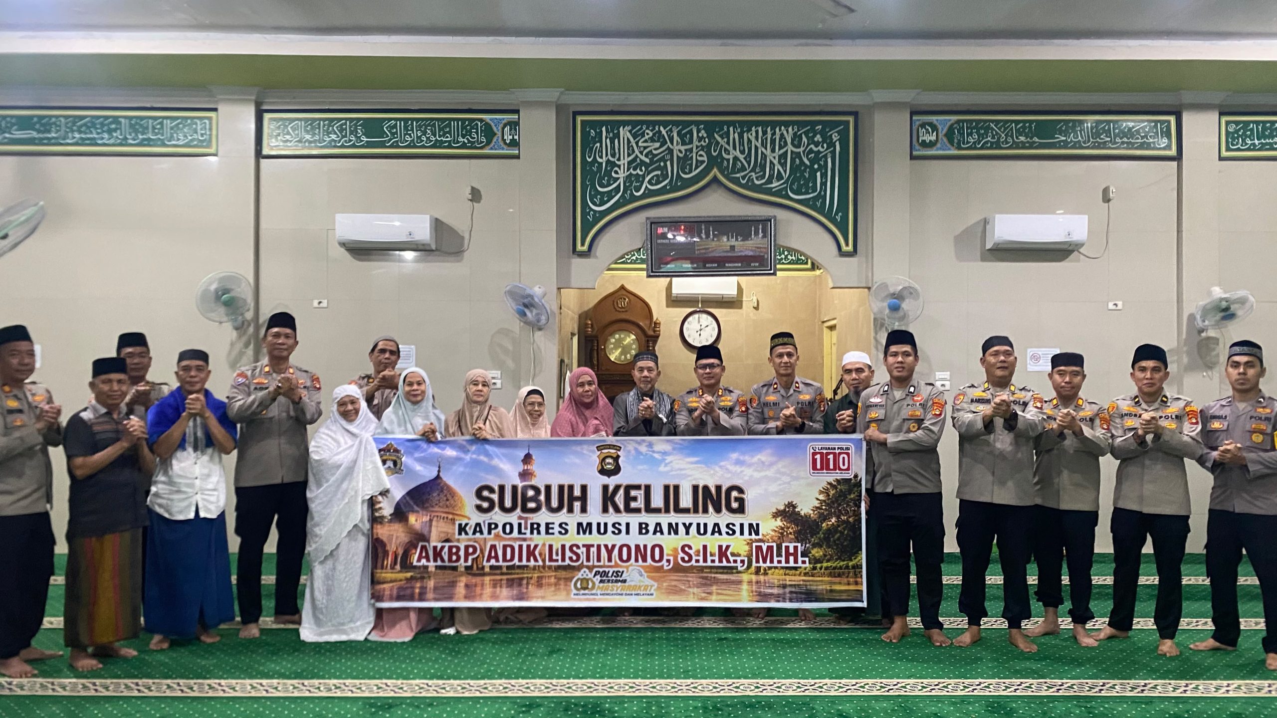 Kapolres Muba Ajak Warga Sekayu Perangi Narkoba dan Cegah Karhutla