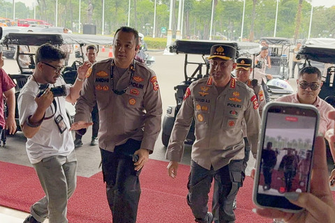 Kapolri Suyudi Menghimbau Buruh Kembali ke Rumah dengan Tertib