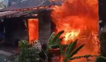 Kebakaran Hutan dan Lahan di Banjar, Kalsel, Menghanguskan Rumah Warga