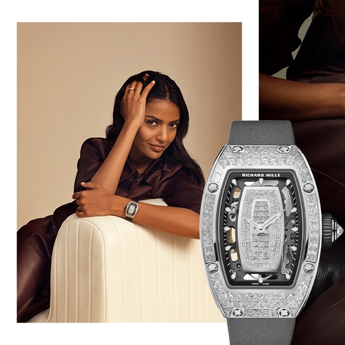 Kecanggihan Richard Mille RM 07-01 White Gold Baguette Set: Simbol Feminitas dan Inovasi