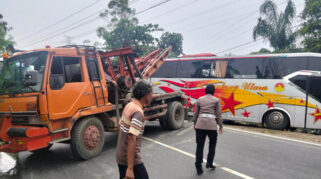 Kecelakaan Bus Bintang Utara di Labuhanbatu Selatan, 22 Penumpang Luka-luka