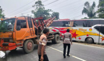 Kecelakaan Tunggal Bus di Labuhanbatu Selatan, 22 Penumpang Luka-luka
