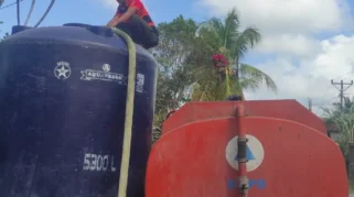 Kekeringan Meluas di Jembrana, BPBD Salurkan Air Bersih ke Warga Terdampak