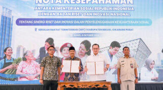 Kemensos dan BRIN Teken MoU untuk Inovasi Sekolah Rakyat di Bekasi