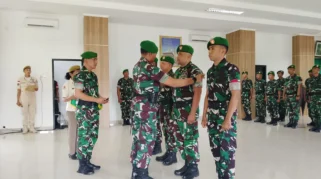 Kenaikan Pangkat 11 Personel Kodim Klungkung: Penghargaan dan Tanggung Jawab Baru