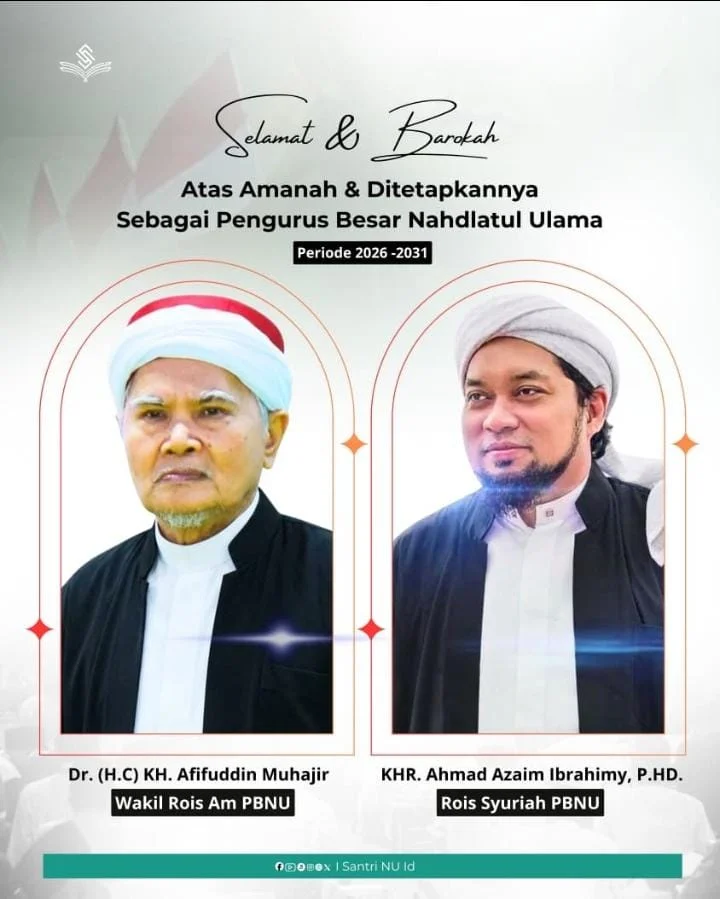 KHR Azaim dan Kiai Afifuddin Dilantik dalam Pengurus Baru PBNU