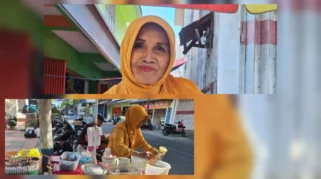 Kisah Ketahanan Bu Hari dalam Berjualan Dawet dan Jenang di Pasar Glenmore
