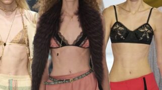 Koleksi Bra Terbuka di Milan Fashion Week Spring 2027
