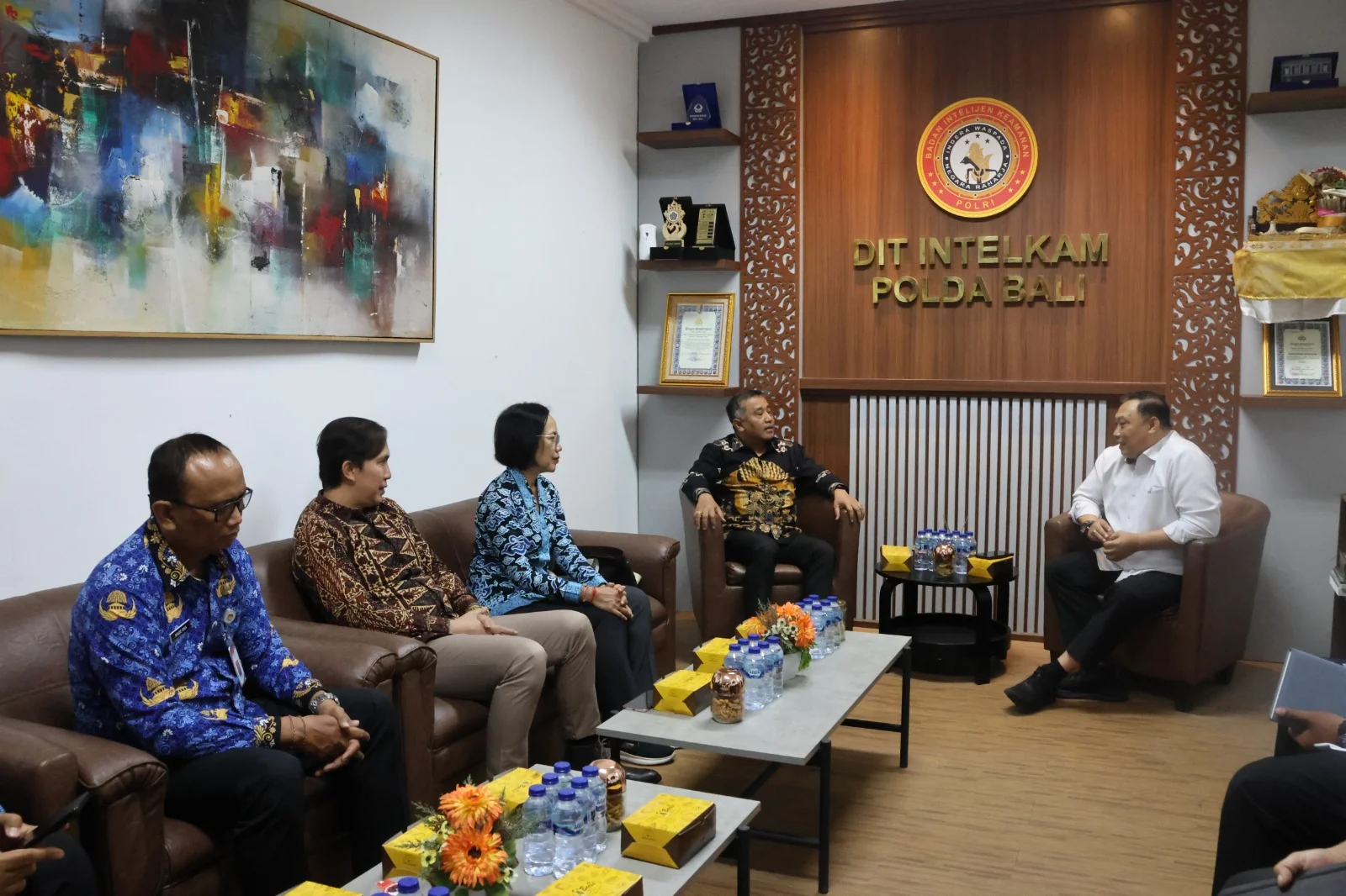KPU Bali dan Polda Bali Perkuat Kerja Sama Pemutakhiran Data Pemilih