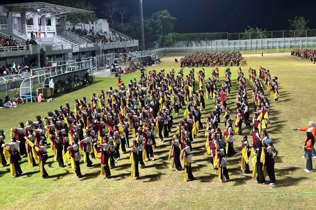 Latihan Gabungan Perdana Gandrung Sewu 2026 Libatkan Penari dari Enam Daerah di Banyuwangi