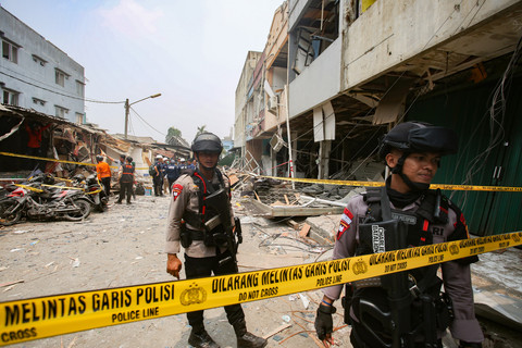 Ledakan di Pasar Cimanggis Tewaskan Pemilik Toko, Polisi Selidiki Penyebabnya