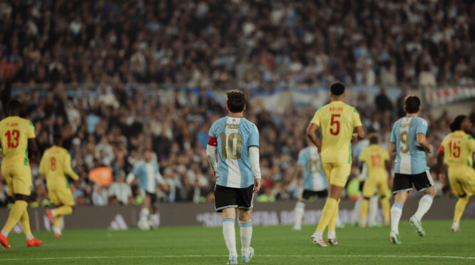Lionel Messi Menggala di Laga Perpisahan, Argentina Menang 3-0 atas Benin