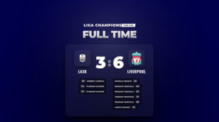 Liverpool Meraih Kemenangan Telak 6-3 atas LASK di Liga Champions