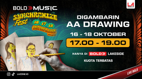 Mampir ke Booth Bold Music di Synchronize Fest 2026, Bakal Ada Keseruan Apa Aja