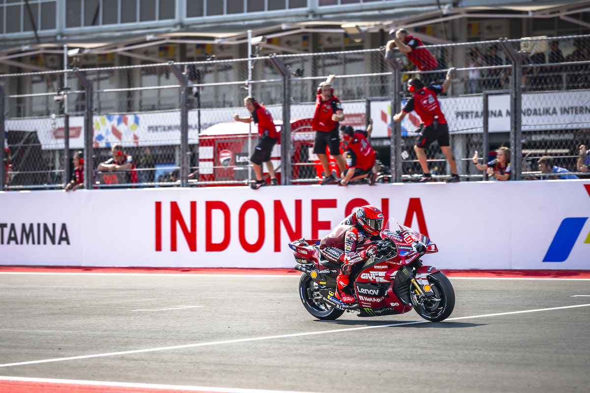 Marc Marquez Kembali Memimpin Klasemen dengan Kemenangan di Sprint Race MotoGP Indonesia 2026